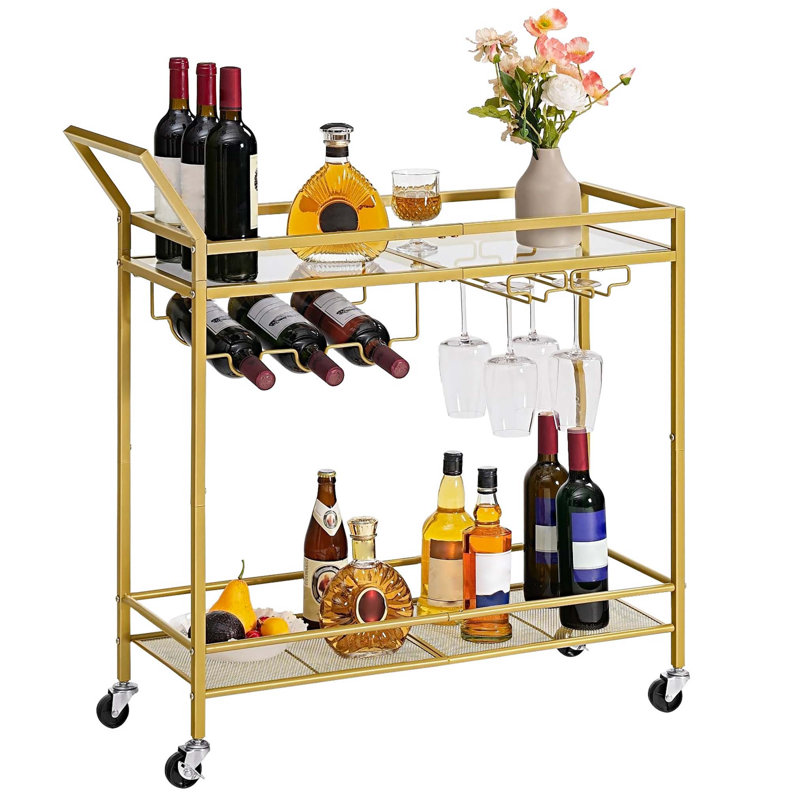 Cacia Wine Bottle & Glass Rack