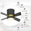 Gaini 52'' Ceiling Fan with LED Lights-1928037062