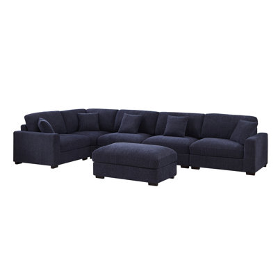 Eugenija Upholstered Sectional Reversible