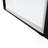 Matted Black Universal Pivot Shower Door - 1/4" Tempered Glass, 1 3/8" Adjustable, Stable And Leak, Easy Installation With Smooth Pivot, Good Leakage, Install