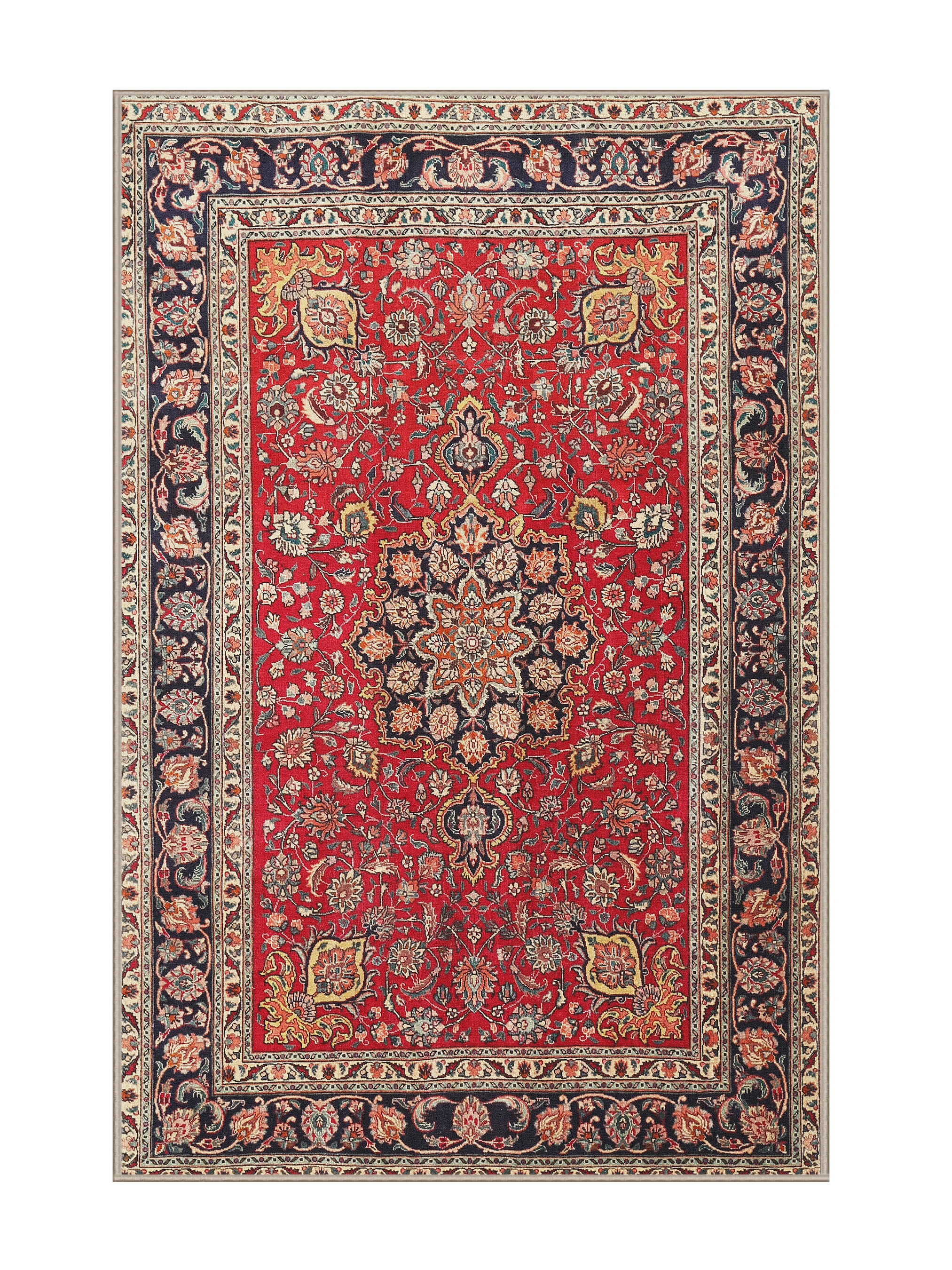 Astoria Grand Sorcha Oriental Red Area Rug | Wayfair