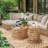 19.6"H Handwoven End Tables Set-1174367247