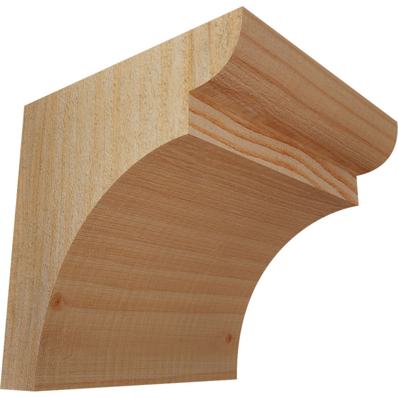 Yorktown Corbel, H 6 po x l 6 po x P 6 po, Sapin de Douglas, Sciage brut
