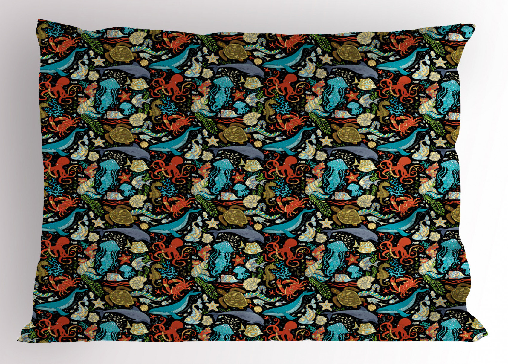 Ambesonne Fish Marine Sham | Wayfair