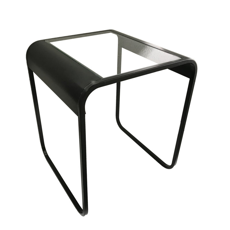 Glass Top Sled Nesting Tables