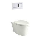 Veil® 1.6 gbf Elongated Wall Hung Toilets (Seat Included)