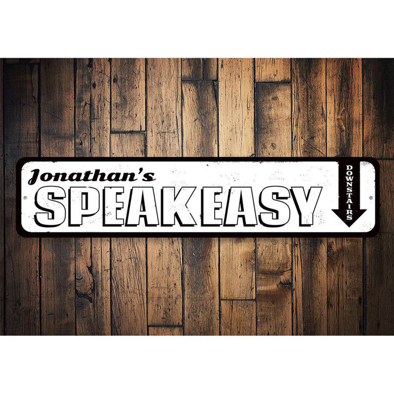 Panneau métallique Speakeasy, H 6 po x l 24 po x P 0,06 po