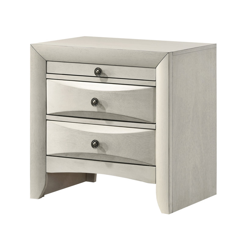 Table de chevet avec tiroirs de rangement 1Pc