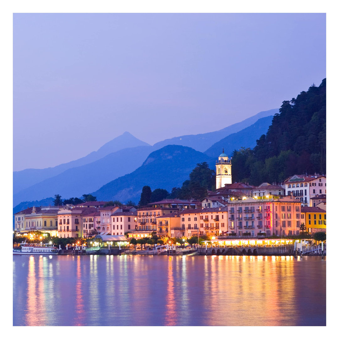 Bellagio on Lake Como 3.36m x 3.36m Textured Matt Peel & Stick Wall Mural