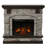 43.3 inch Electric Fireplace With Mantel