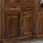 Bibliothèque entièrement en bois massif