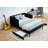 Upholstered Platform Bed Frame With 2 Storage Drawers-1413602688-1413602690