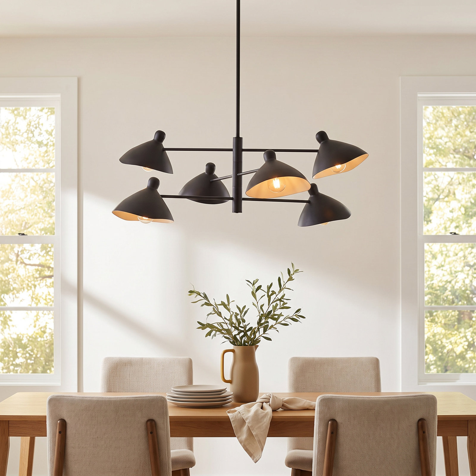 Warhol 6-Light Chandelier