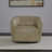 Mertcan Upholstered Swivel Accent Chair - Tan