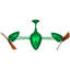 48" Ar Ruthiane 3 Blade Ceiling Fan-289634437