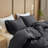 100% Cotton Waffle Weave Duvet Cover Set-135355227-135355230