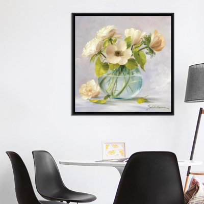 «Yellow Anemones», reproduction sur toile