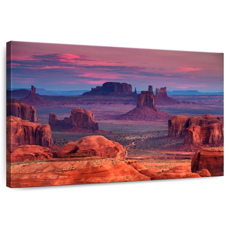 Hannes Monument Valley, paysage désertique, H 34 po x l 51 po