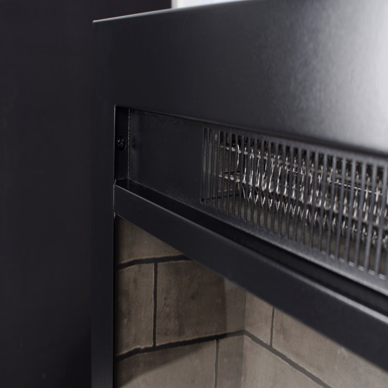 28 Inch  Electric Fireplace Insert, Multicolored Flames