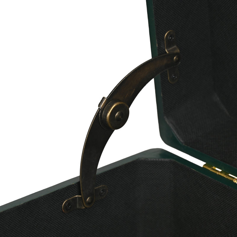 Sable Set of 3 Trunks with Gold Handles, Green