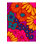 Multicolor Themed Mixed Flower Figures Patterned Modern Decorative Rug