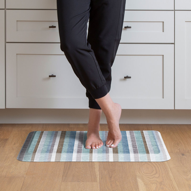 Anti-Fatigue Kitchen Comfort Mat, Sunset Boulevard Pattern in Seascape, Seascape, 20" x 32"