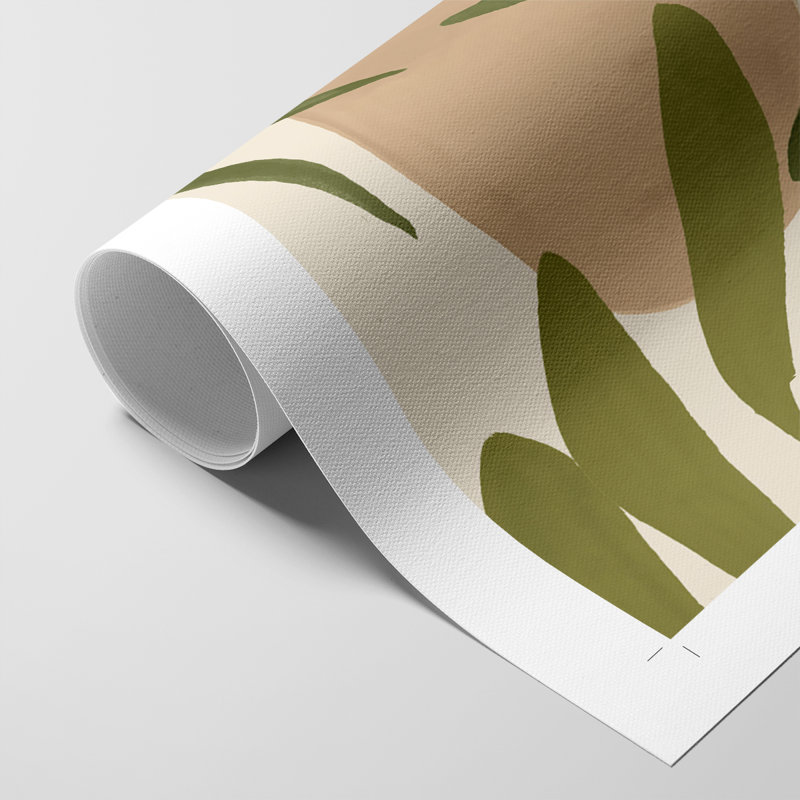 Tropica Tumble II - Impression sur toile seulement - NON-CADRE