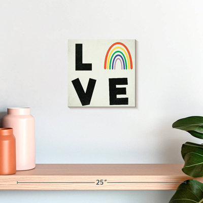 Tergel Love Rainbow Typographie