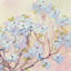 Spring Dogwood II par Julia Purinton - Estampe numérique sur toile tendue avec châssis-22230423-74416895-74416896