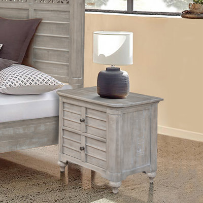 Wilmington 28'' W Solid Wood Nightstand
