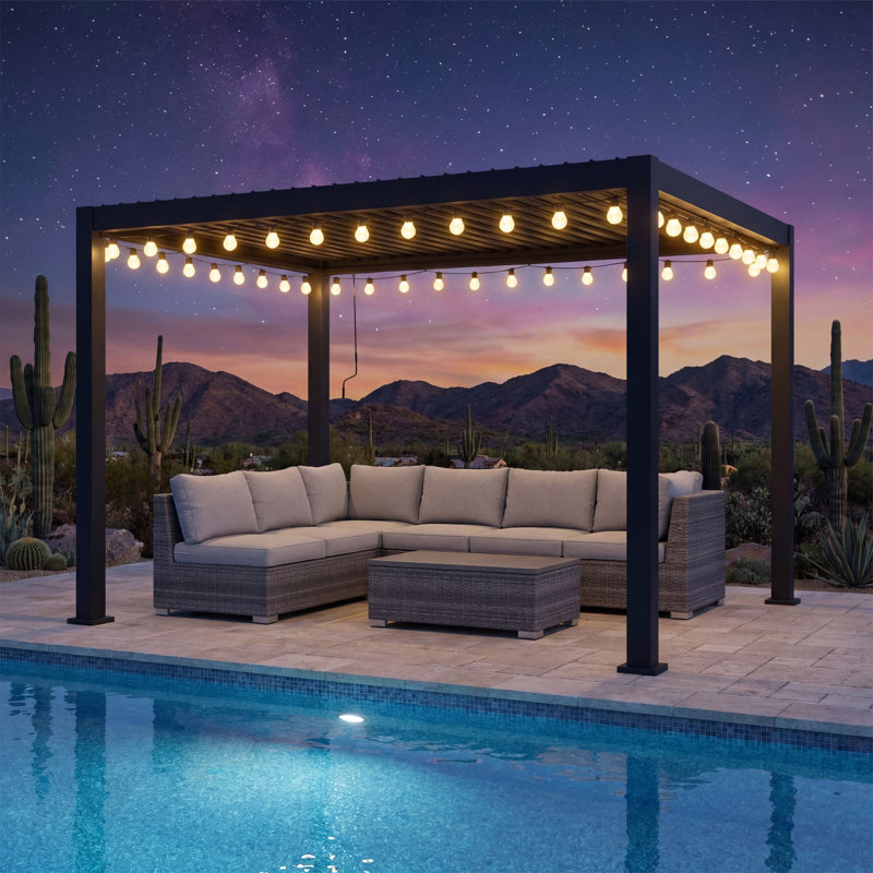 10 Ft. W x 12 Ft. D Hardtop Gazebo