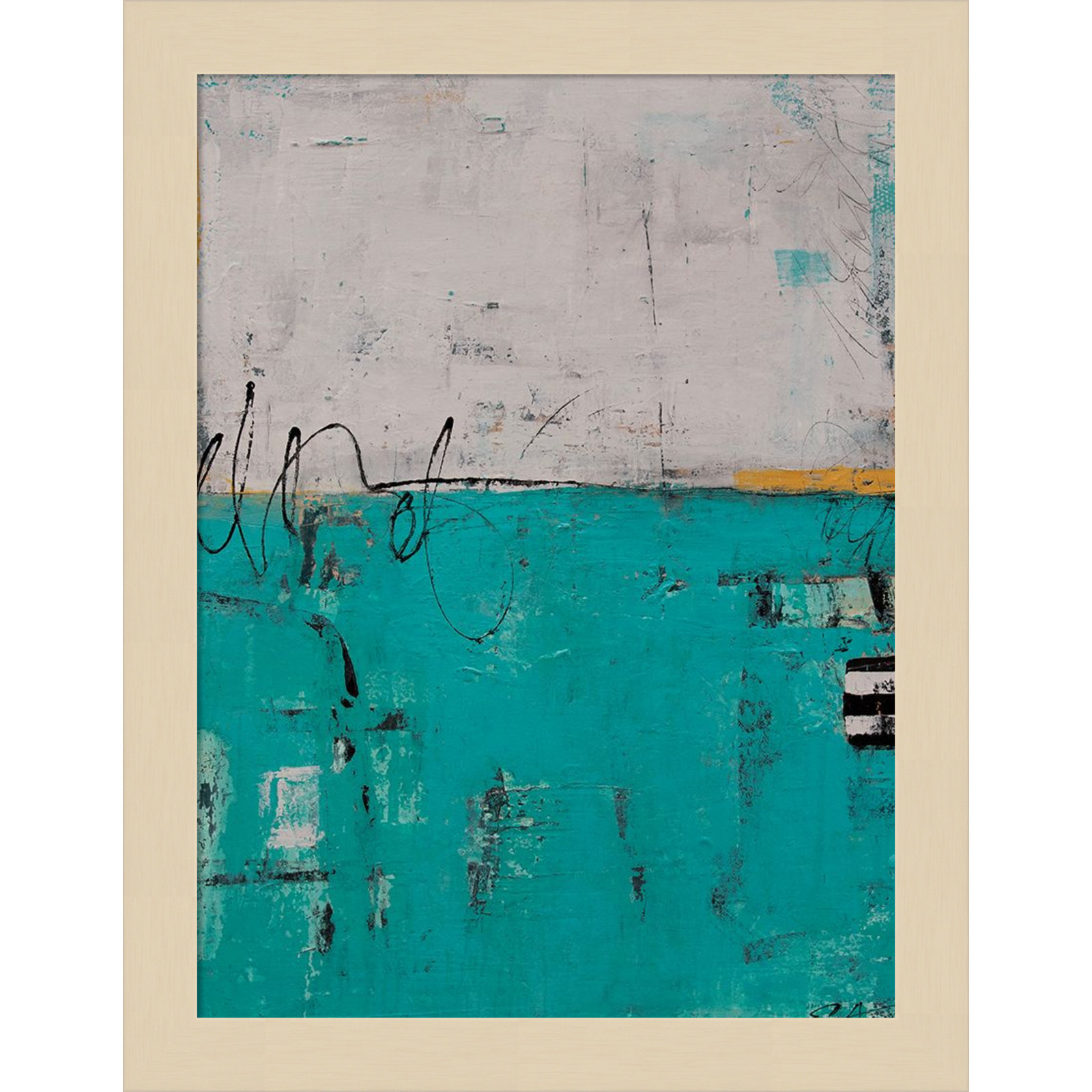 Urban Harmony Print by Erin Ashley, Brown, 13" H x 10" W