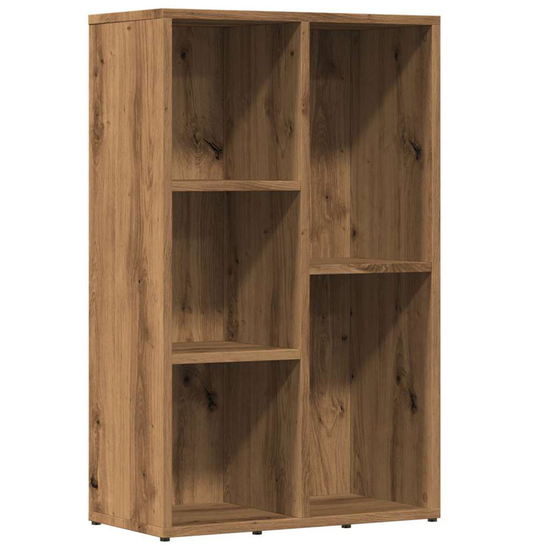 Haydon 203.2cm H x 127cm W Bookcase, Artisan Oak