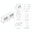 Meuble-lavabo double 72 po avec lavabo-49240095