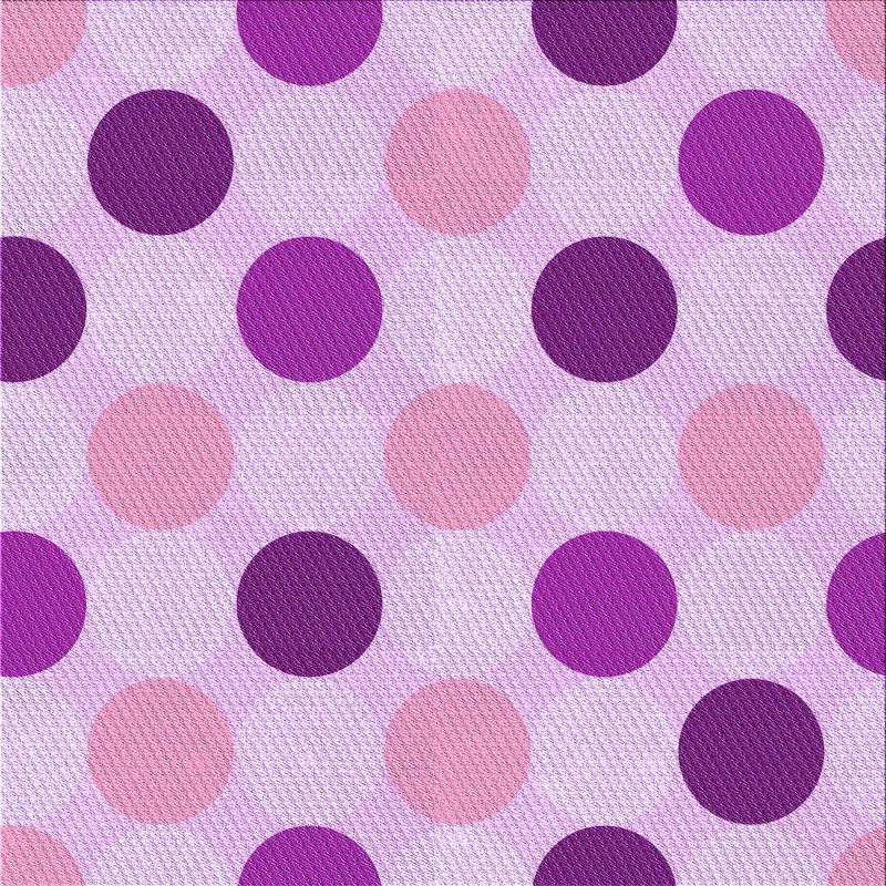 Tapis mauve tissé à la machine, Carré 8 pi