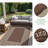 Outdoor Rug Waterproof For Patio Decor, ' Reversible Plastic Straw Rug Carpet, Camping Mat For Outdoor, RV, Backyard, Deck, Balcony, Picnic, Beach