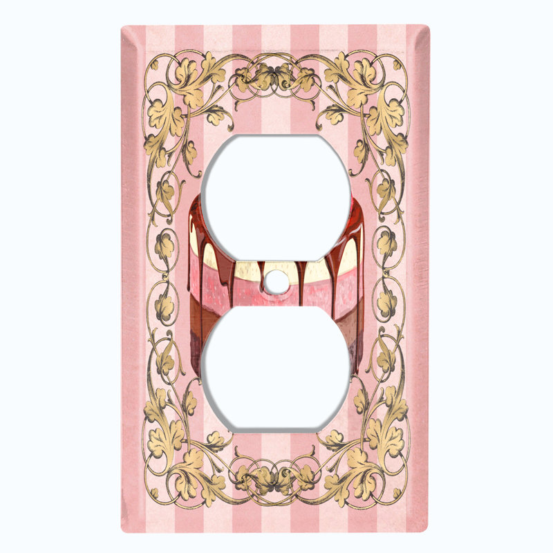 Food & Beverage Themed 2 - Gang Duplex Outlet Standard Wall Plate
