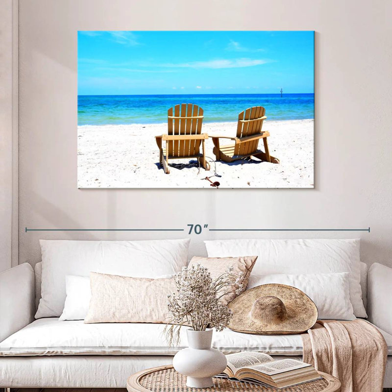 Chaises Miami Gillard, H 32 po x l 48 po