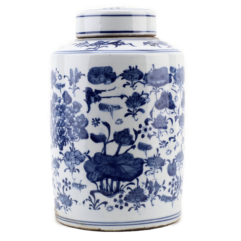 Pot en porcelaine gingembre fabriqué à la main