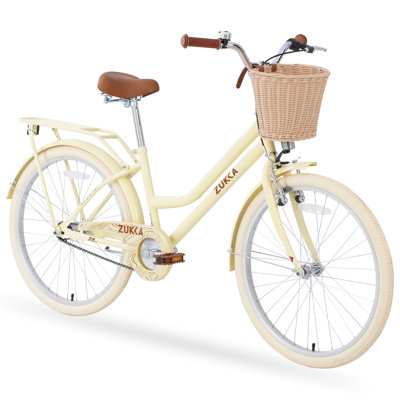 Steel Frame,Multiple Colors, For 10+Years Old Girls Bike,24 Inch Wheel
