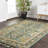 Leyna Hand-Hooked Wool Blue/Navy Area Rug -32784732