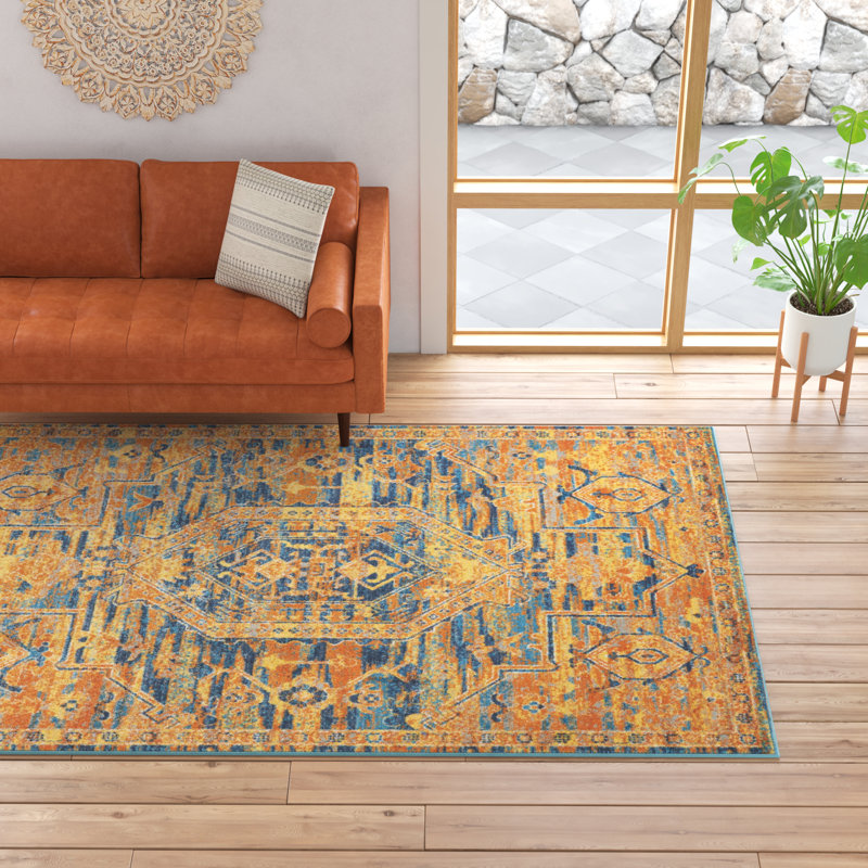 Lilith Oriental Area Rug, Rectangle 114 x 175cm