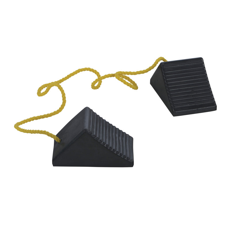 Molded Rubber Wheel Chock