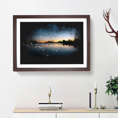 Cambridge Massachusetts Skyline - Framed Print