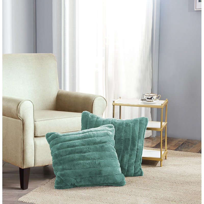 Supermink Square Euro Pillow Cover, Jadeite