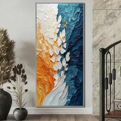 «Orah Biomorphism Wave to Sand», art mural Biomorphism
