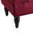 Carreras 45" Rolled Arm Upholstered Backless Bench with Turned Legs-70948138