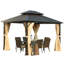 12 pi. L 12 pi. D Pavillon de jardin