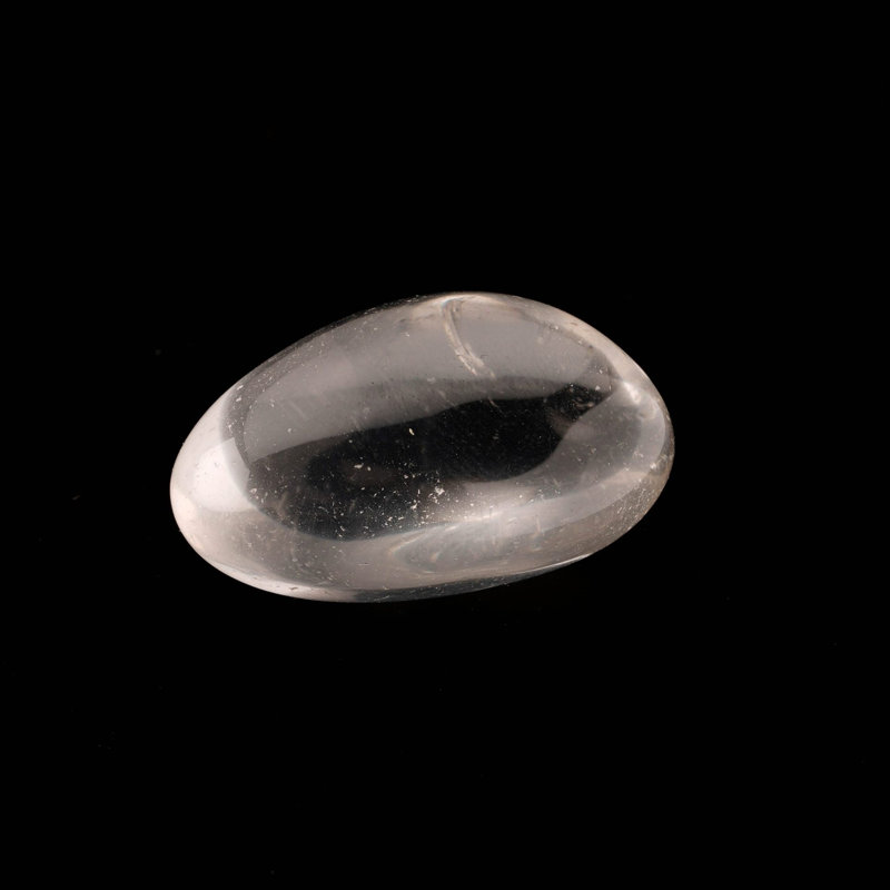 Quartz transparent culbuté