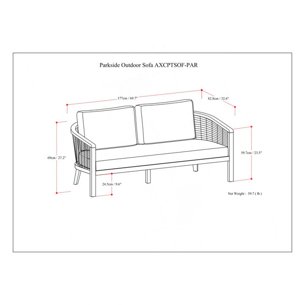 Dimensions du produit